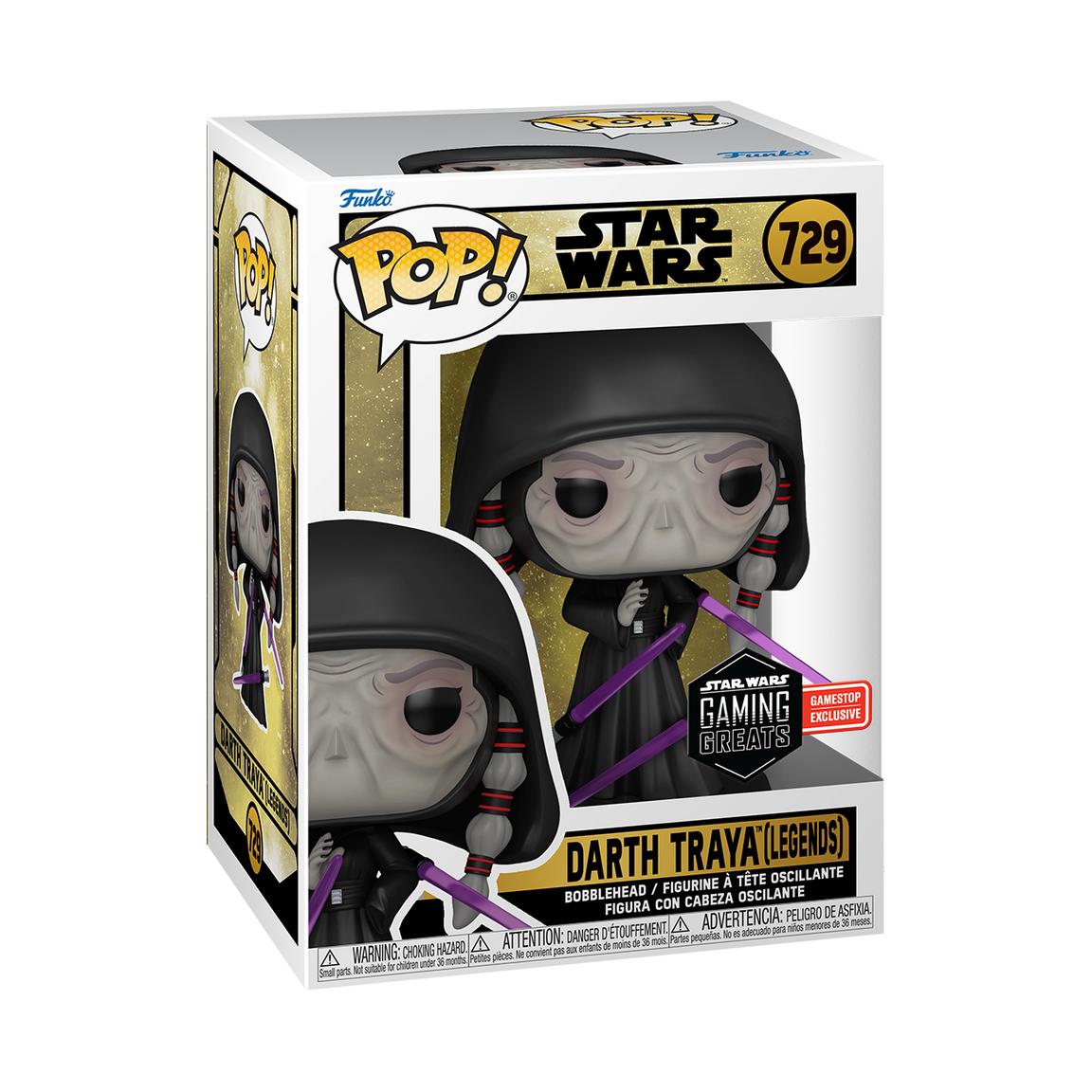 SW: GG Darth Traya Funko Pop! Bobble Head Toy 1