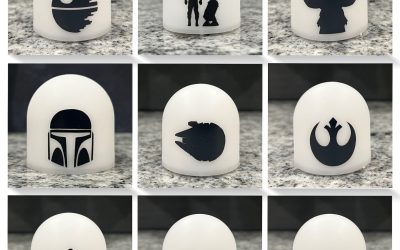 New Star Wars Disney Mini Color Changing Night Lights Set available now!