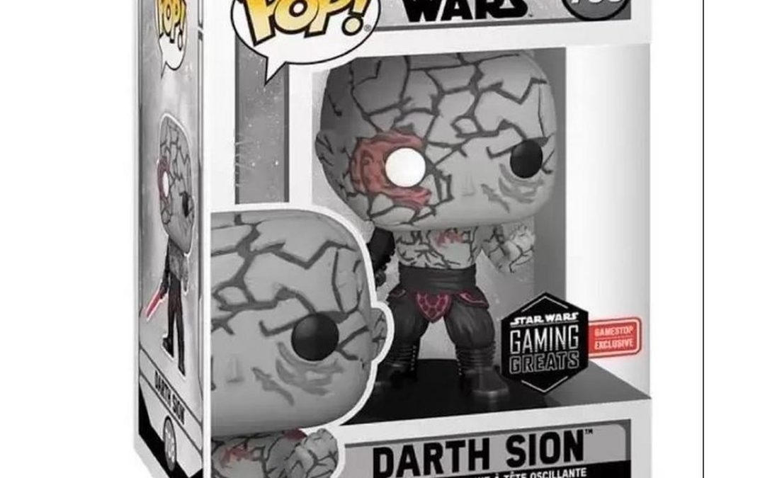 New Star Wars Gaming Greats Darth Sion Funko Pop! Bobble Head Toy available now!