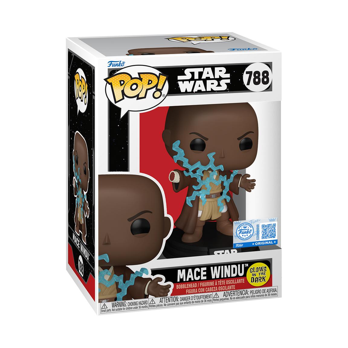 ROTS Mace Windu Funko Pop! Bobble Head Toy 1