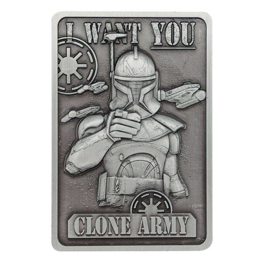 SWTCW Captain Rex Silver Replica Ingot 3