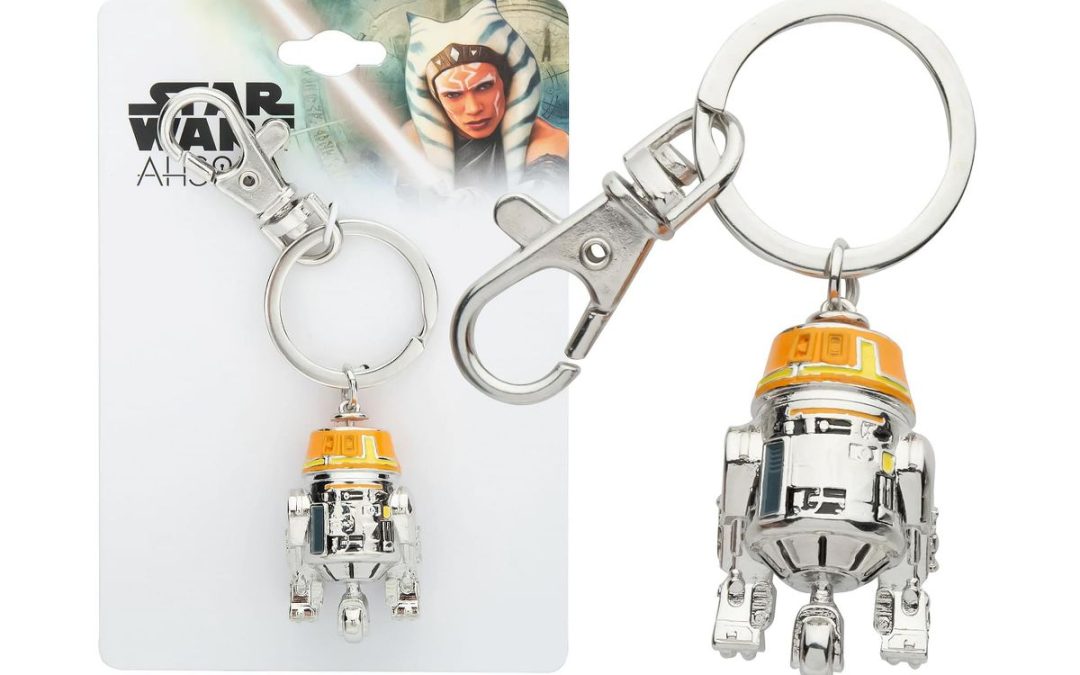 New Star Wars Ahsoka Chopper Enamel Pendant Keychain available now!