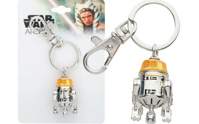 New Star Wars Ahsoka Chopper Enamel Pendant Keychain available now!