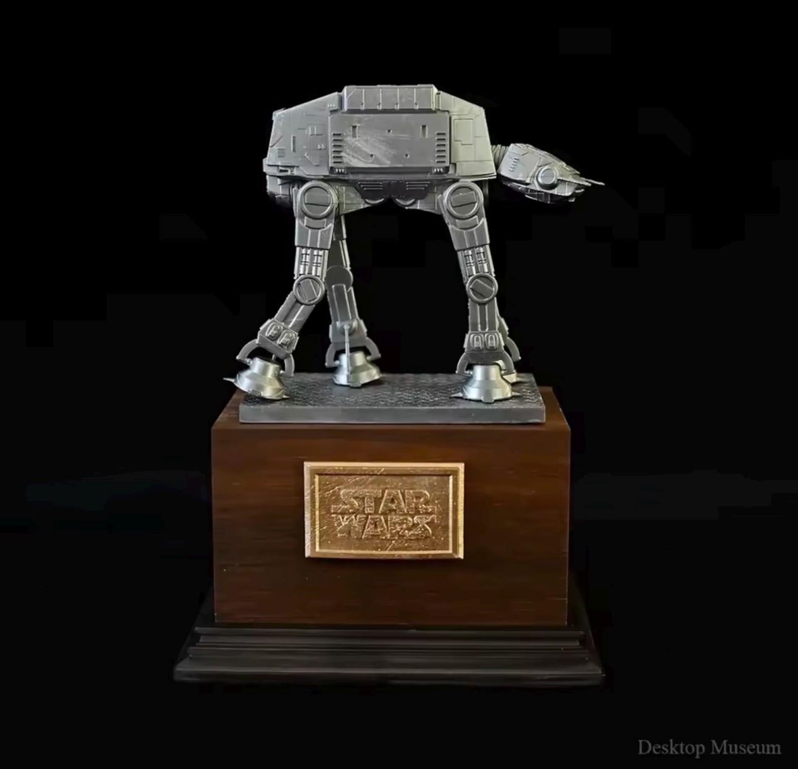 SW Imperial AT-AT Walker Collectible Desktop Display Model Resin Statue 3