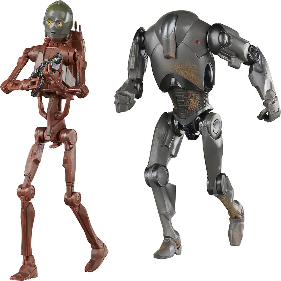 AOTC C-3PO and Super Battle Droid Black Series Figure 2-Pack 2