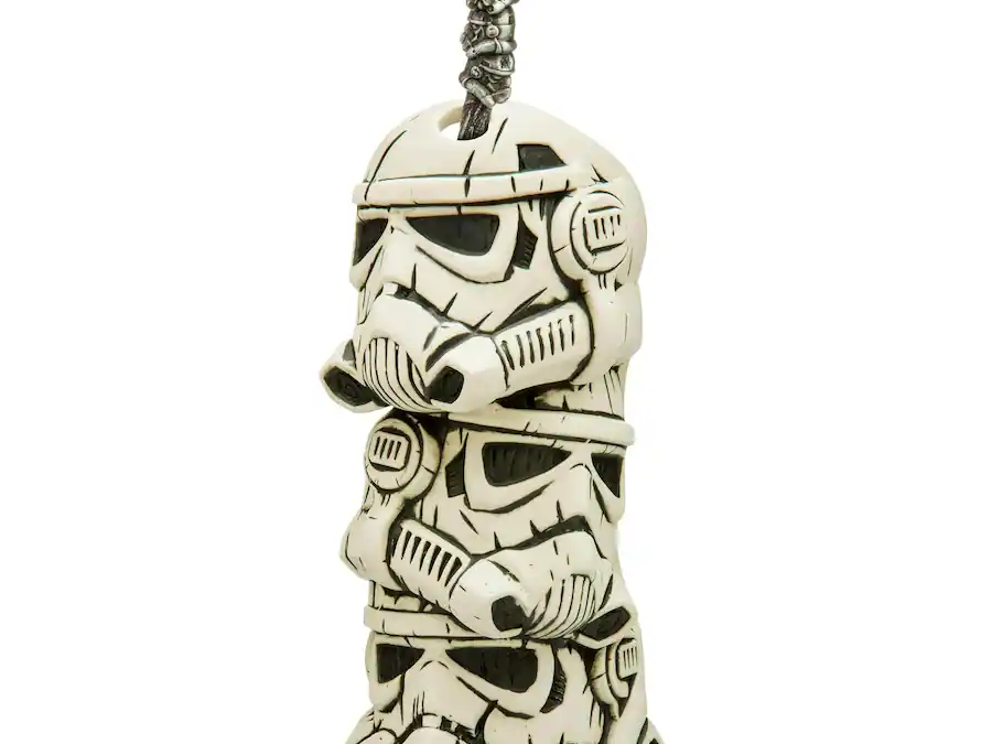 New Star Wars Stacked Stormtrooper Helmets 16 Ounce Ceramic Mug available now!
