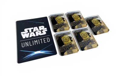 New Star Wars Unlimited TCG Compatible Acrylic Credit Tokens Pack Set available now!