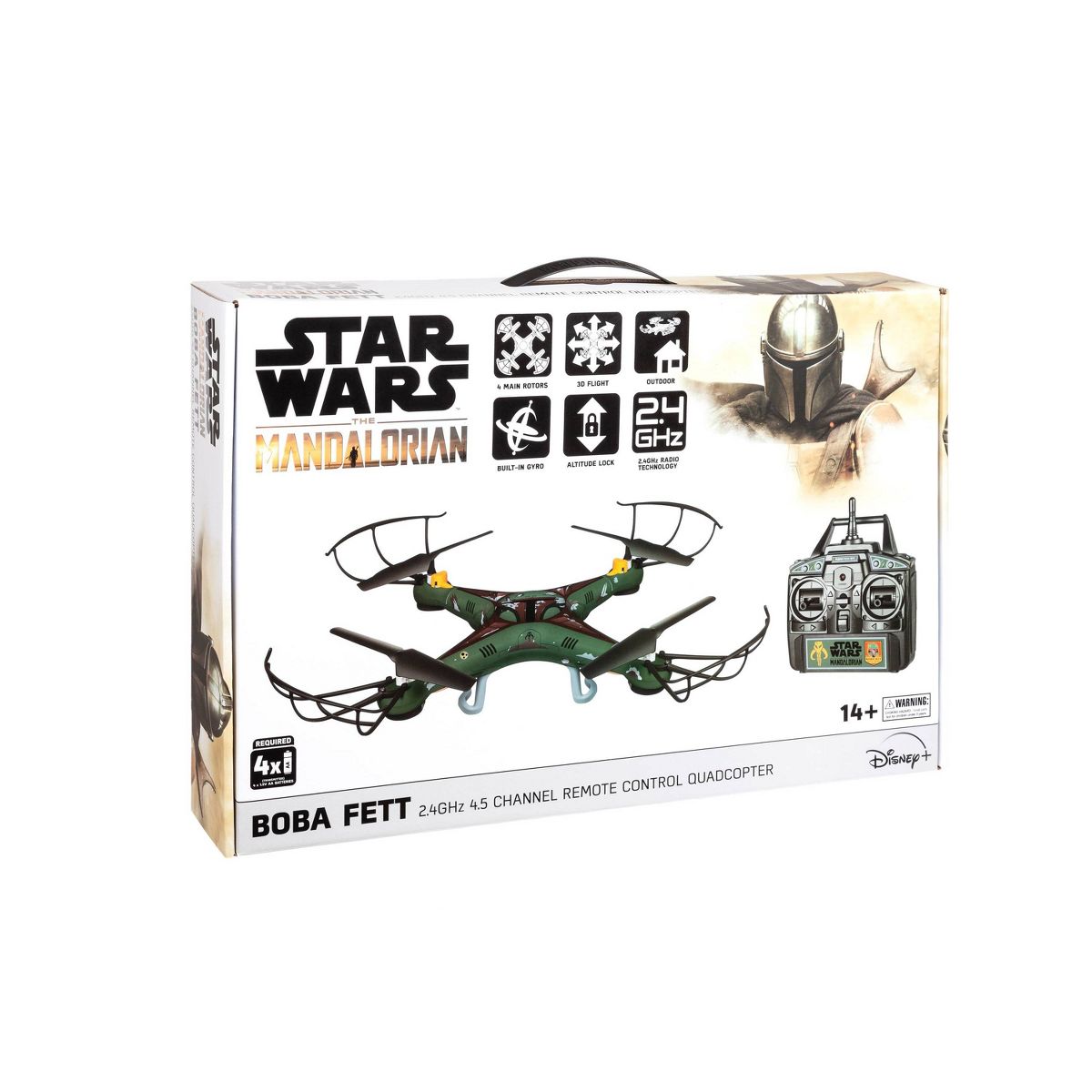 TM Boba Fett 2.4GHz 4.5CH Remote Control Quadcopter Drone Set 1