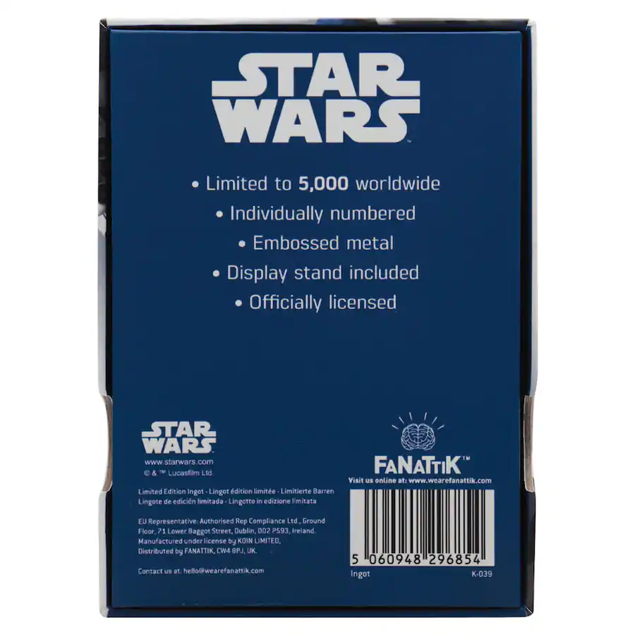 SWTCW Captain Rex Silver Replica Ingot 2