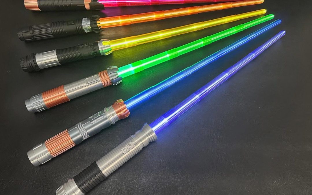 New Star Wars Build-a-Lightsaber Party Activity Pack available now!