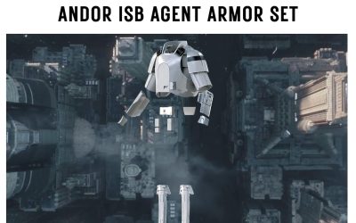 New Star Wars Andor ISB Tactical Agent Armor Set DIY Kit available now!