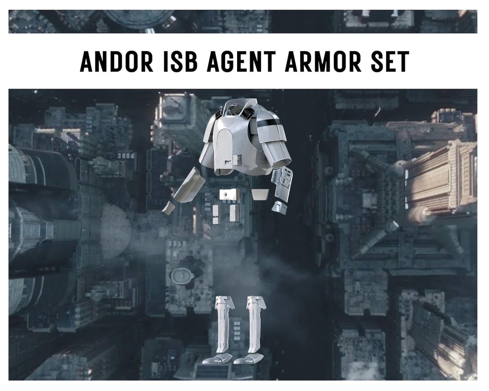 SWA ISB Tactical Agent Armor Set DIY Kit 1