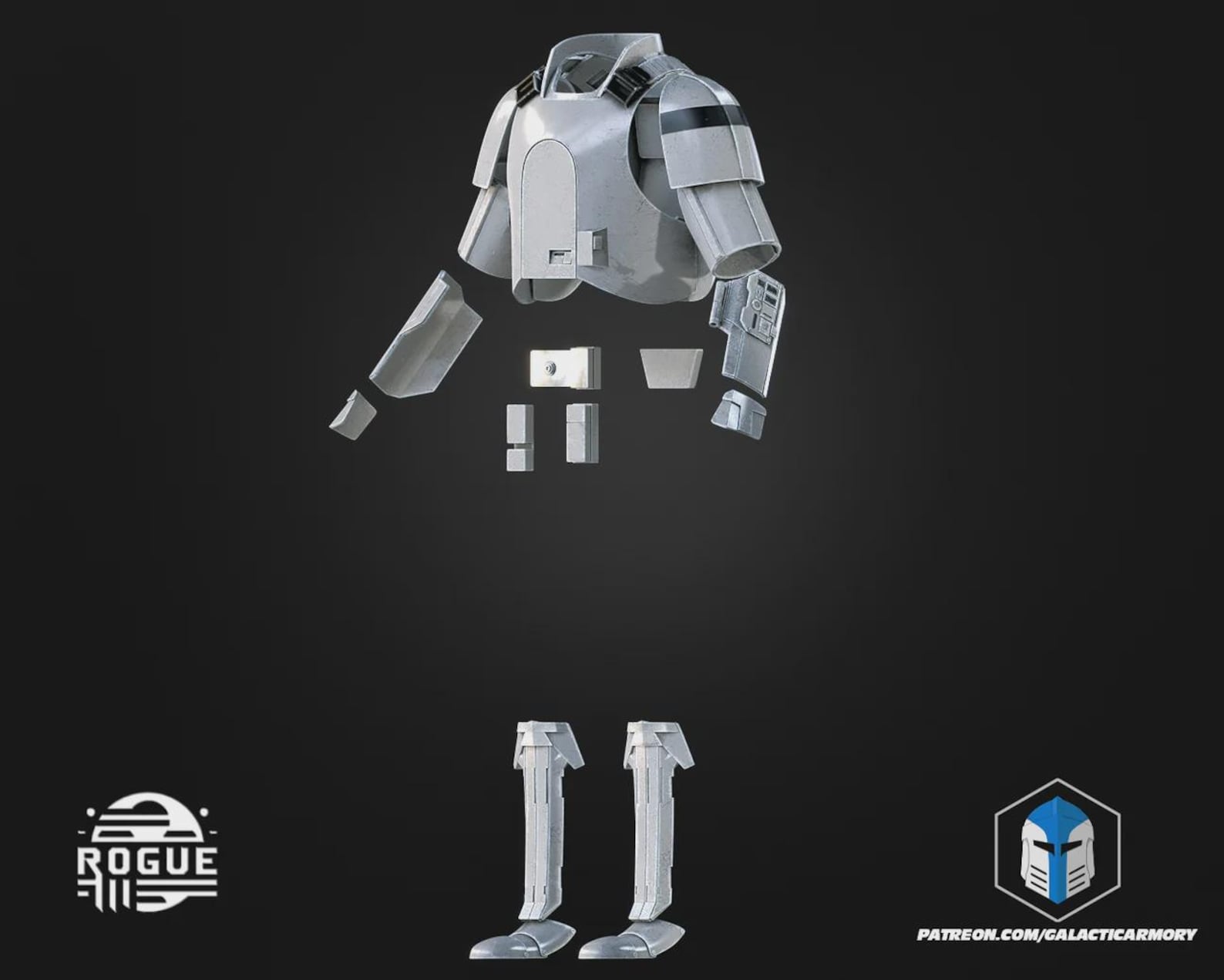 SWA ISB Tactical Agent Armor Set DIY Kit 2