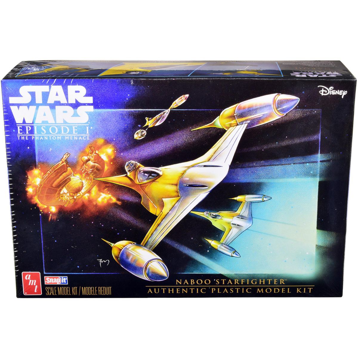 TPM Naboo Starfighter Spaceship Skill 2 Model Kit 1
