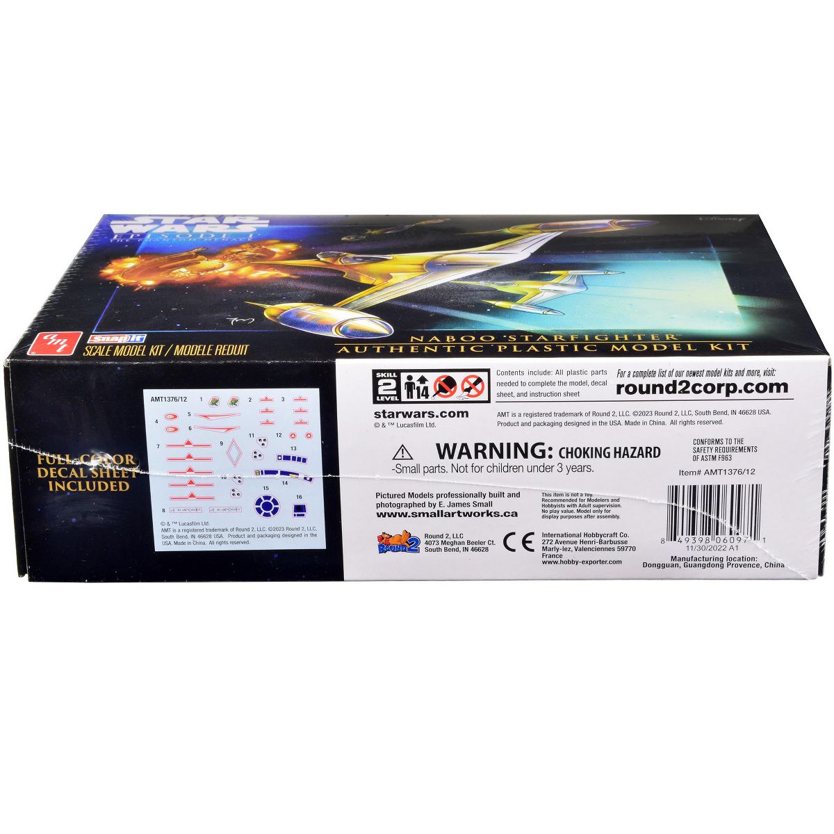 TPM Naboo Starfighter Spaceship Skill 2 Model Kit 4