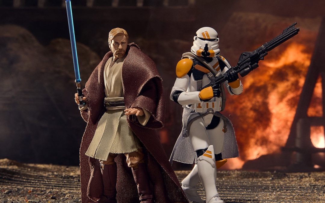 New Revenge of the Sith Obi-Wan Kenobi and Airborne Clone Trooper Vintage Figure 2-Pack available!