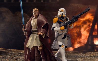 New Revenge of the Sith Obi-Wan Kenobi and Airborne Clone Trooper Vintage Figure 2-Pack available!