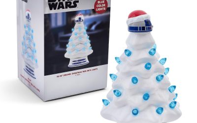 New Star Wars R2-D2 Light-Up Ceramic Christmas Tree available now!