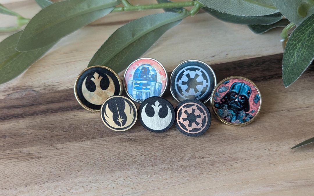New Star Wars Inspired Lapel Pin Set available now!