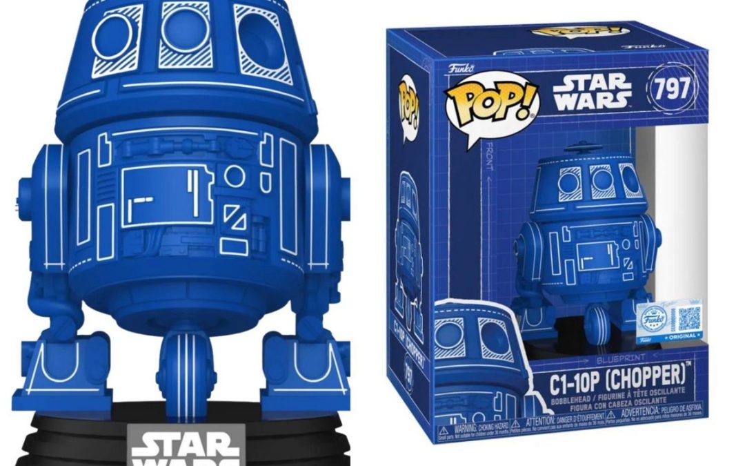 New Star Wars C1-10P (Chopper) Blueprint Funko Pop! Bobble Head Toy available now!