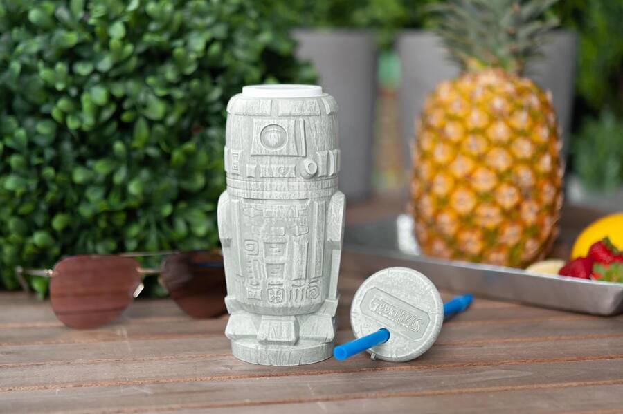 SW R2-D2 21 Ounce Plastic Tiki Tumbler 4