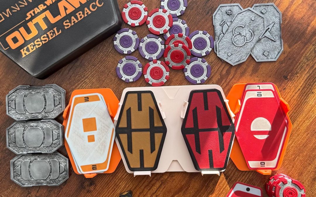 New Star Wars Sabacc Card Game Set – Kessel Edition Handmade Collector Set available now!