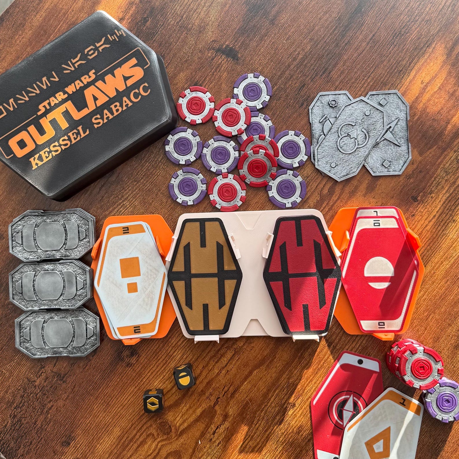 SW Sabacc Card Game Set – Kessel Edition Handmade Collector Set 1