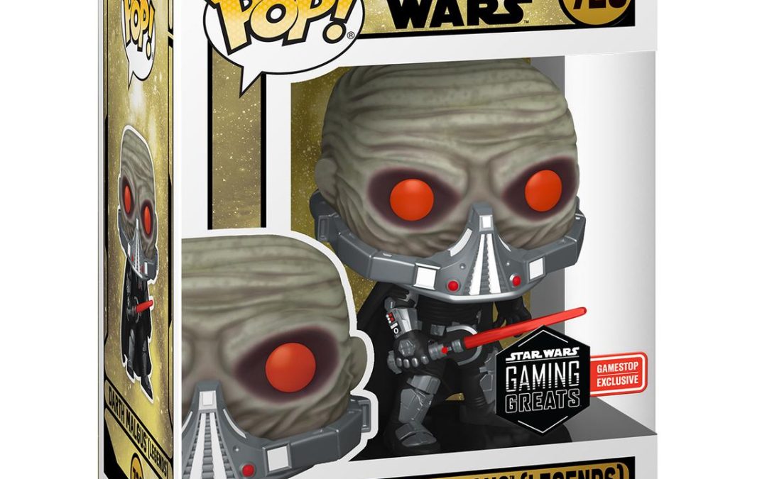 New Star Wars Gaming Greats Darth Malgus Funko Pop! Bobble Head Toy available now!