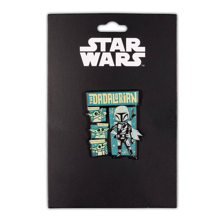 TM "The Dadalorian" Father's Day Enamel Pin 1