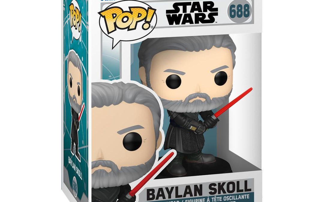 New Star Wars Ahsoka Baylon Skoll Funko Pop! Bobble Head Toy available now!