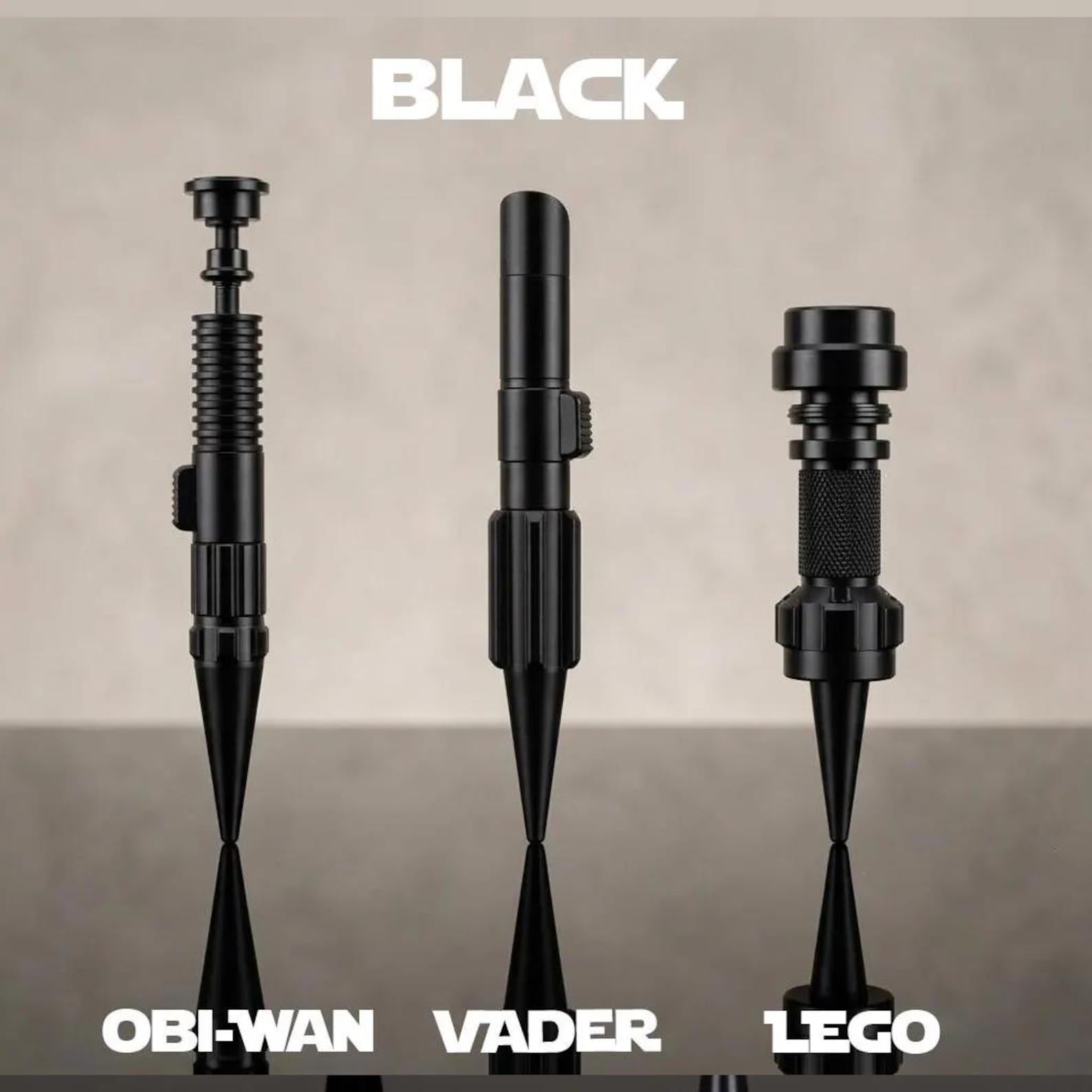 SW Lightsaber Birthday Candle Holder 3