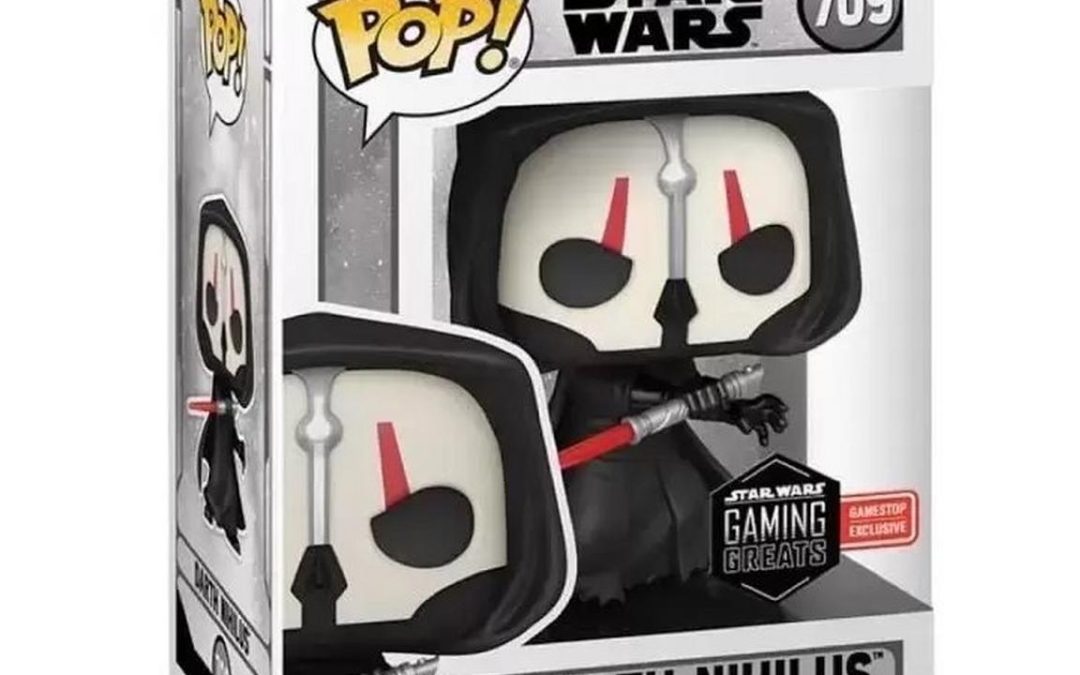 New Star Wars Gaming Greats Darth Nihilus Funko Pop! Bobble Head Toy available now!