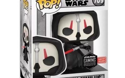 New Star Wars Gaming Greats Darth Nihilus Funko Pop! Bobble Head Toy available now!