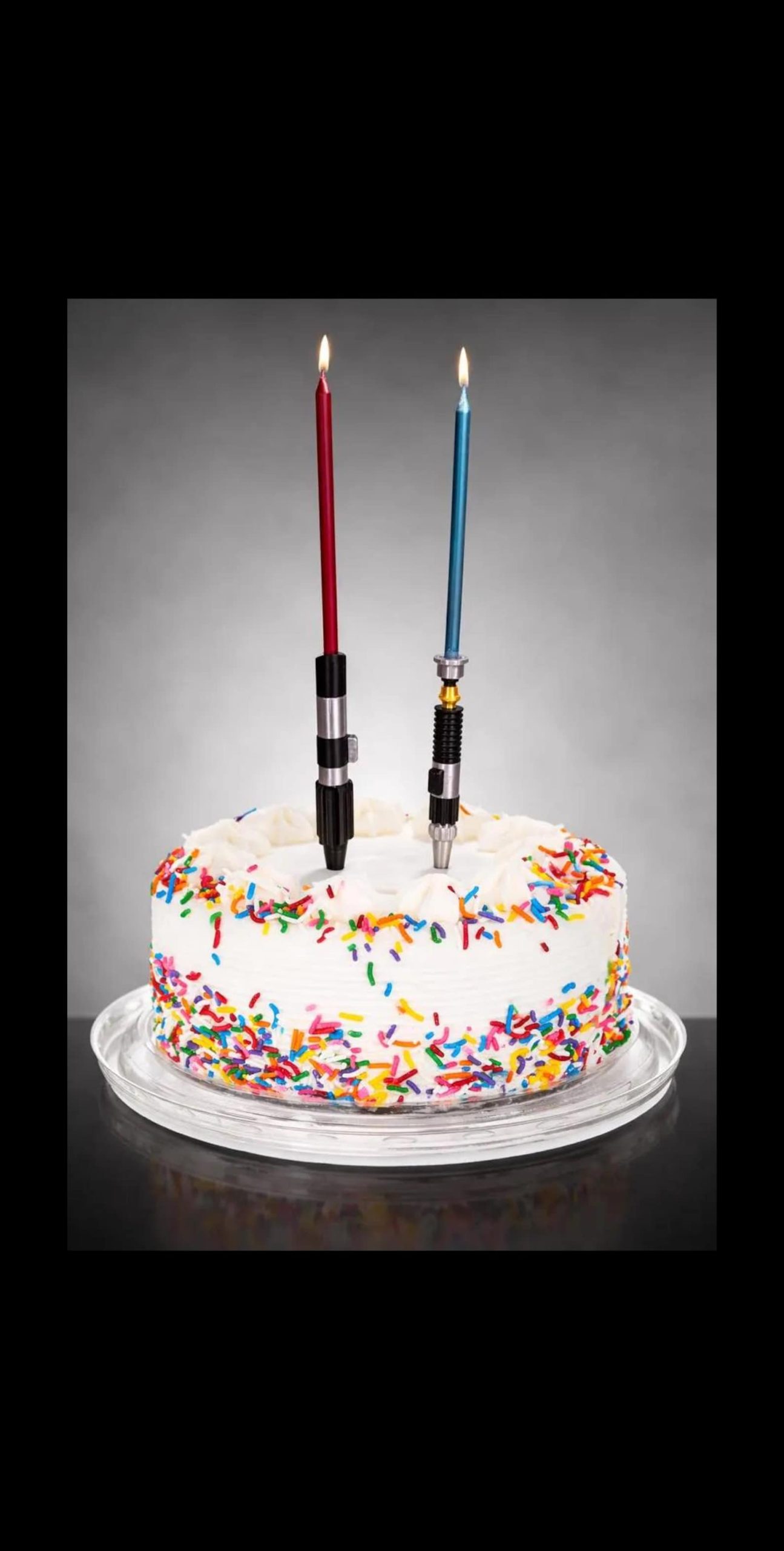 SW Lightsaber Birthday Candle Holder 4