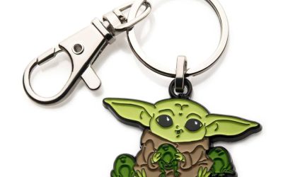 New The Mandalorian The Child (Grogu) Eating Space Frogs Enamel Keychain available now!