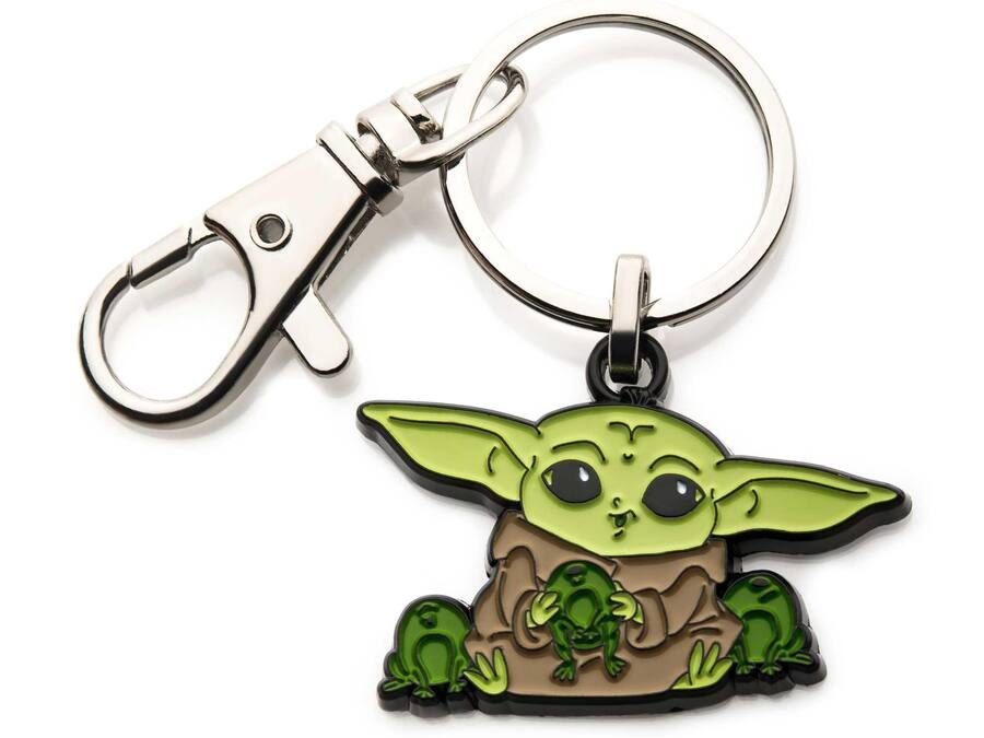 New The Mandalorian The Child (Grogu) Eating Space Frogs Enamel Keychain available now!