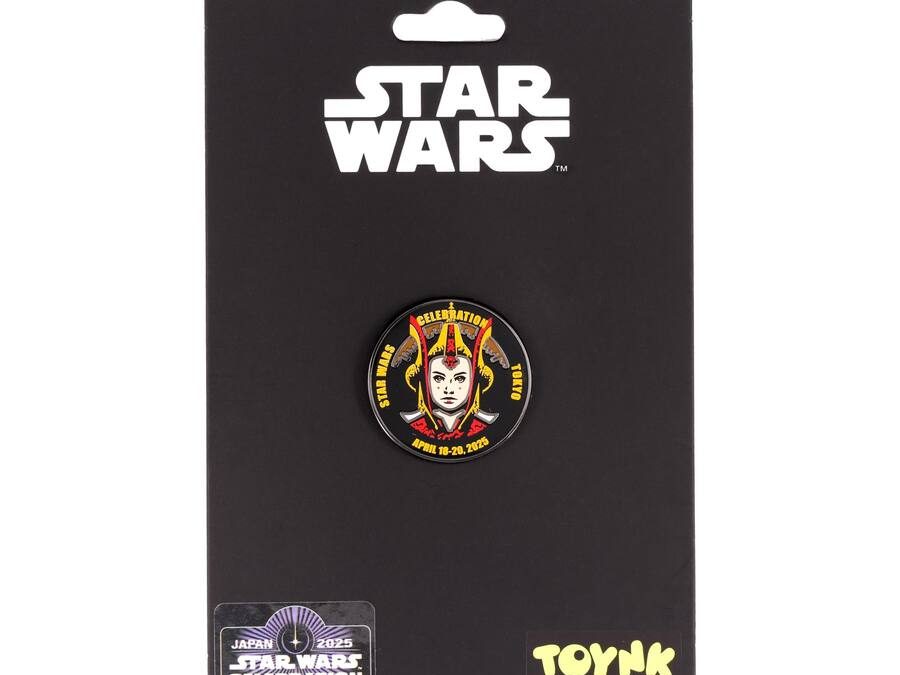 New The Phantom Menace Queen Amidala English Enamel Pin available now!