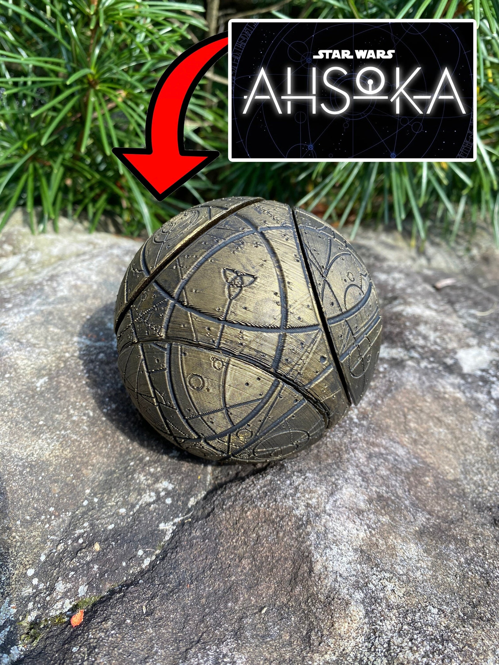 SWA 3D Printed Articulated Star Map Prop Replica 1