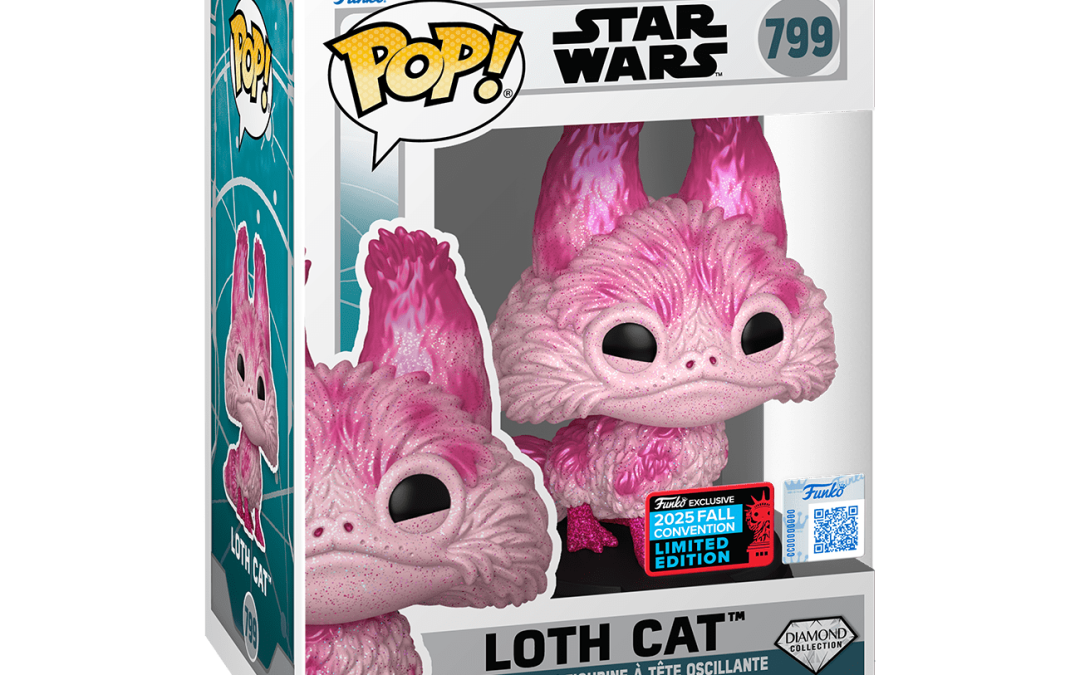 New Exclusive Star Wars Rebels Diamond Collection Loth Cat Funko Pop! Bobble Head Toy available!