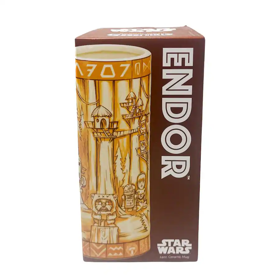 ROTJ Endor Scenic 24 Ounce Ceramic Tiki Mug 1