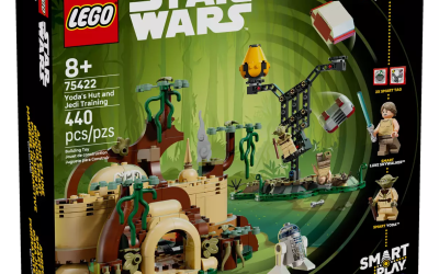 New The Empire Strikes Back Yoda's Hut and Jedi Training SMART Play Lego Set available now!