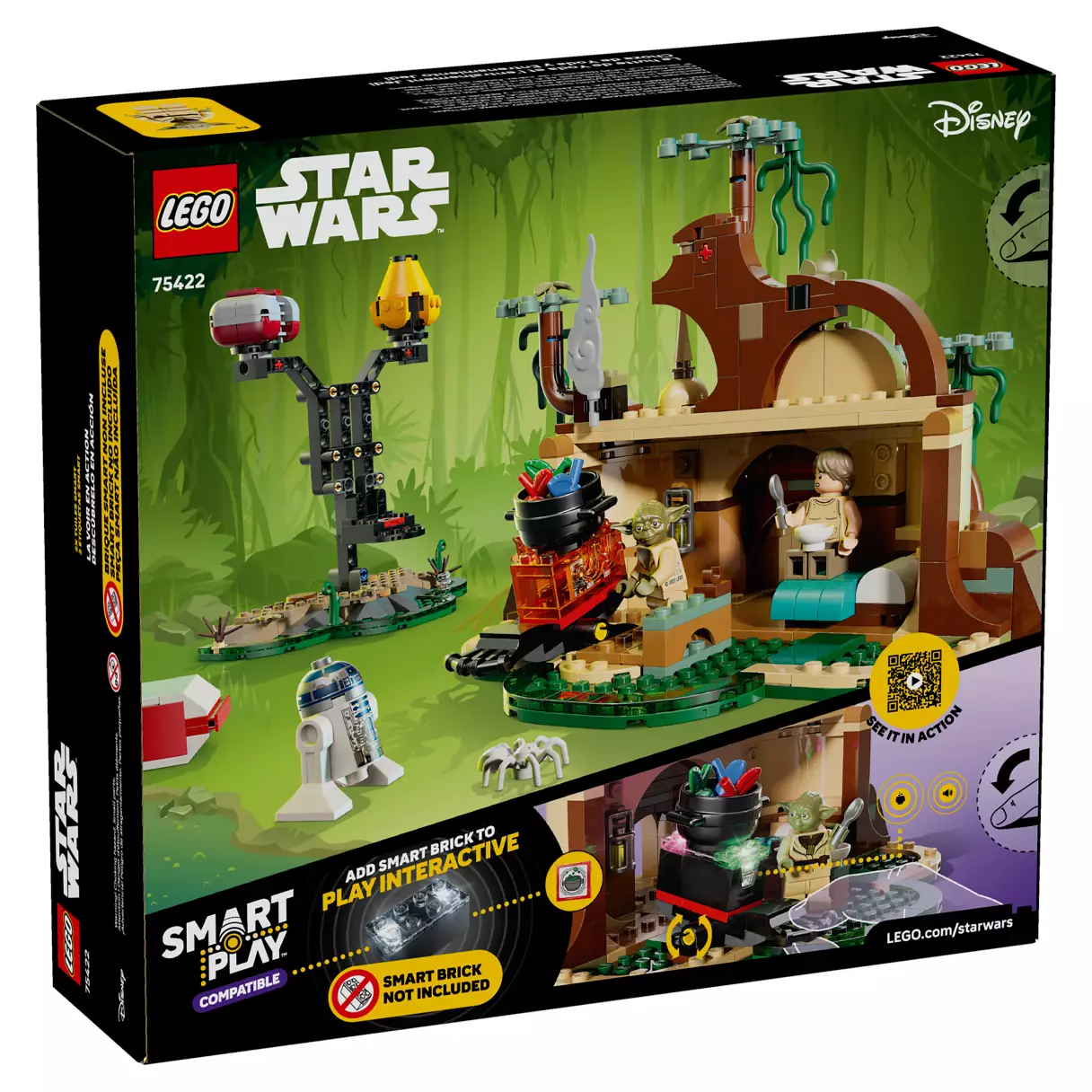 TESB Yoda's Hut and Jedi Training SMART Play Lego Set 2