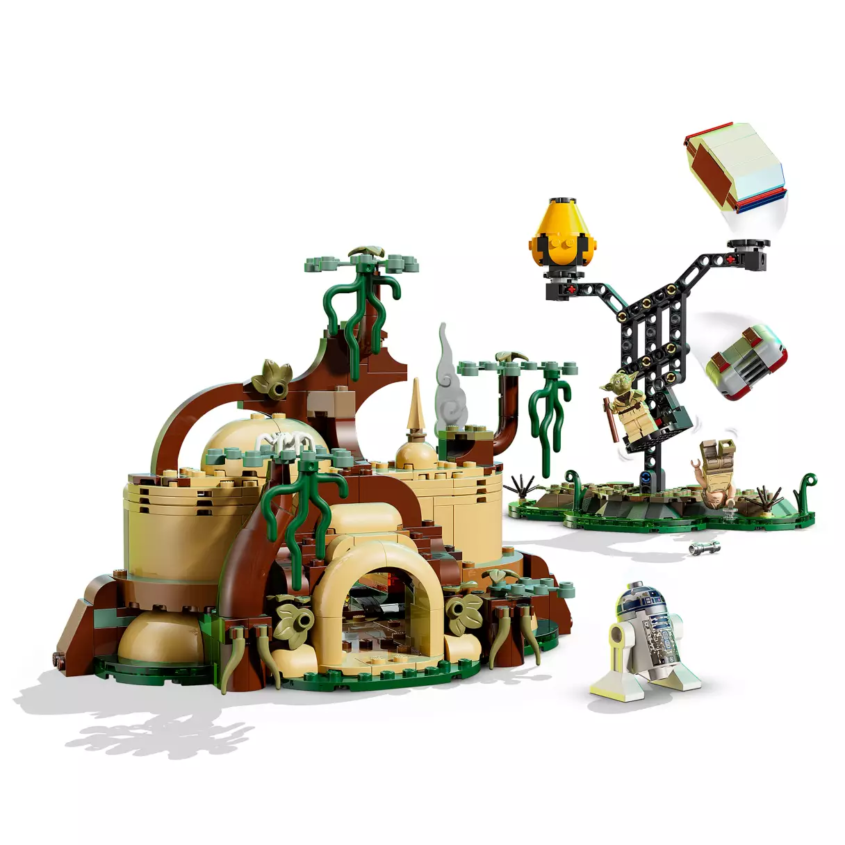 TESB Yoda's Hut and Jedi Training SMART Play Lego Set 3