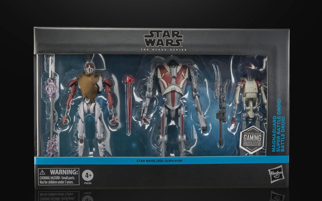 New Star Wars Jedi: Surviver Battle Droid Black Series Figure 3-Pack available now!