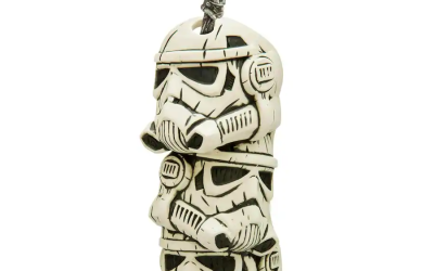 New Star Wars Stacked Stormtrooper Helmets 16 Ounce Ceramic Tiki Mug available now!