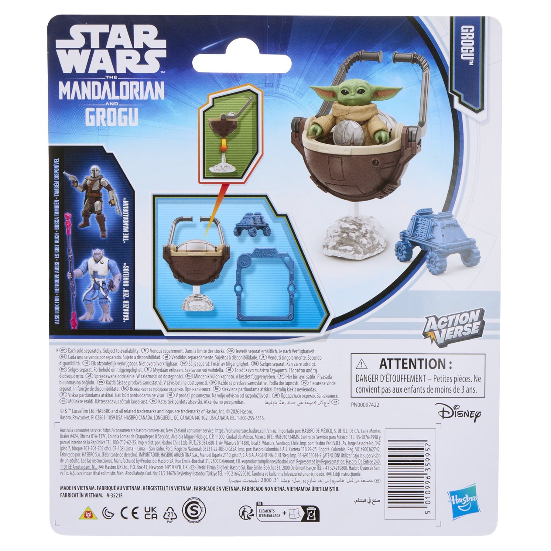 TAG Grogu Action Verse Figure Set 2