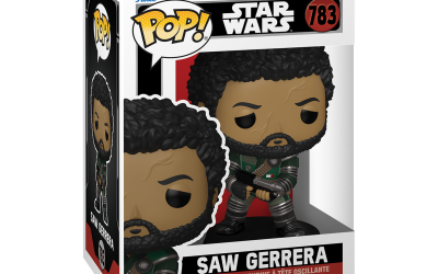 New Star Wars Andor Saw Gerrera Funko Pop! Bobble Head Toy available now!