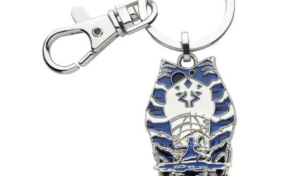 New Star Wars Ahsoka Themed Ahsoka Tano Blue Pendant Keychain available now!