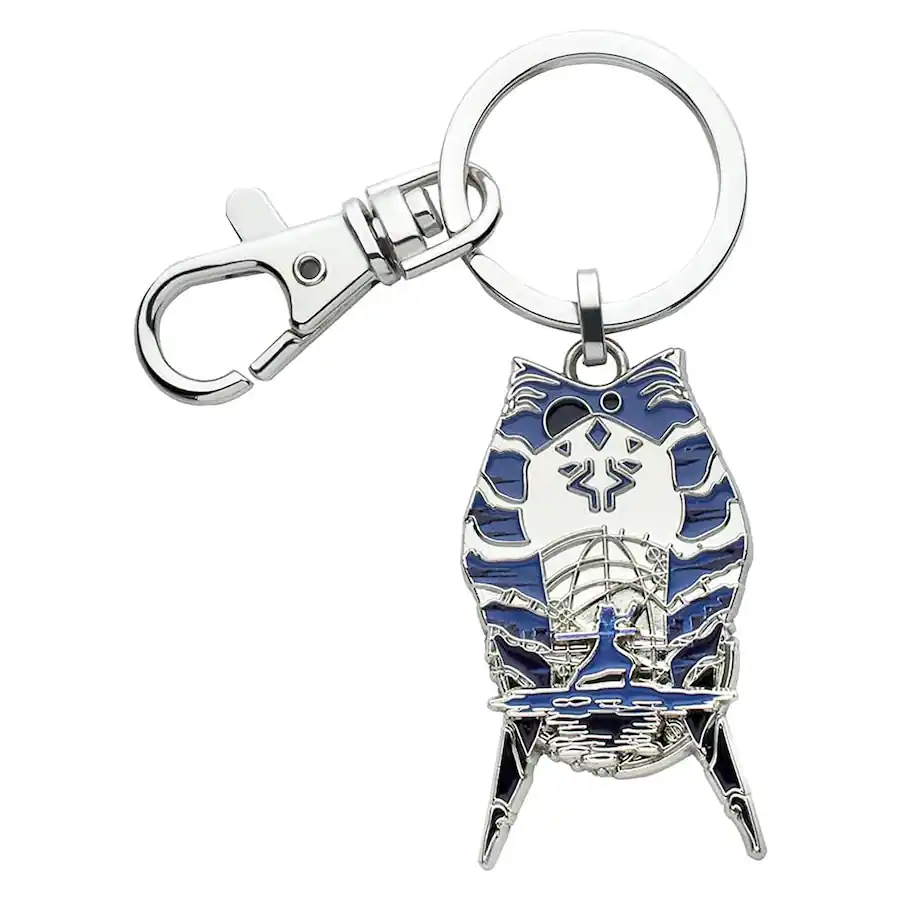 SWA Ahsoka Tano Blue Pendant Keychain