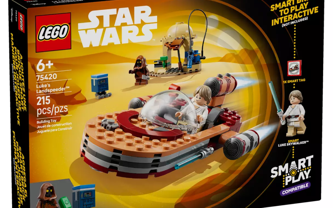 New A New Hope SMART Play Luke's Landspeeder Lego Set available now!
